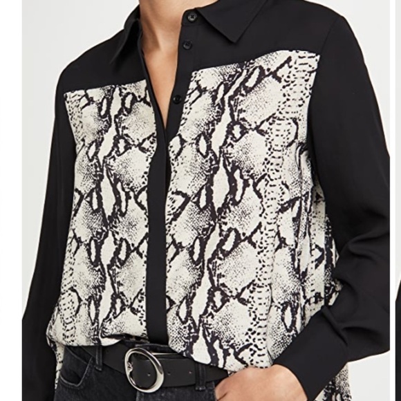 Jason Wu Tops - Jason Wu Pleated Back Shirt